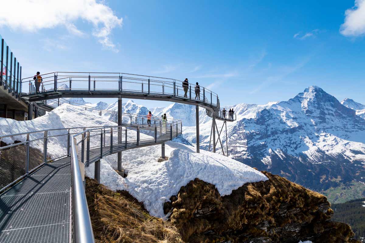 First Cliff Walk a Grinderwald, Svizzera