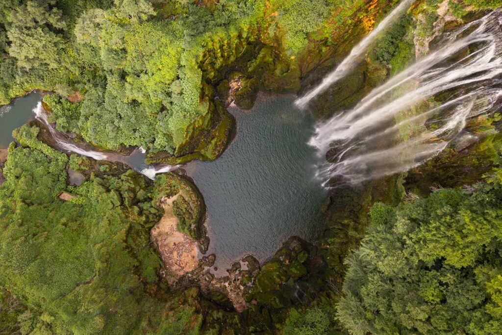 Cascate delle Marmore in Umbria.