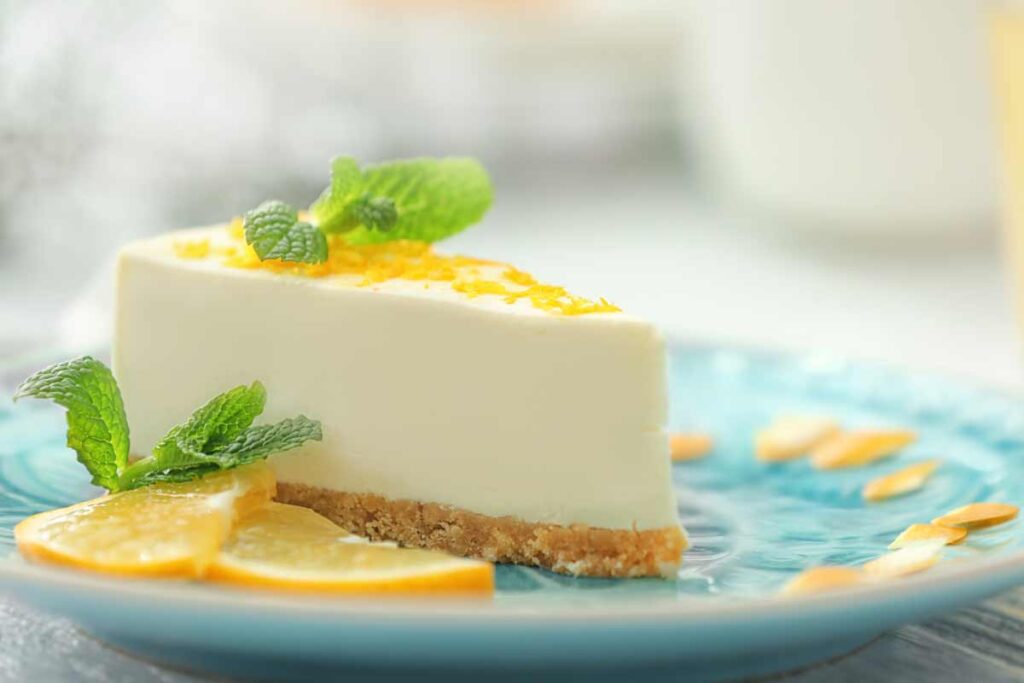 cheesecake al limone