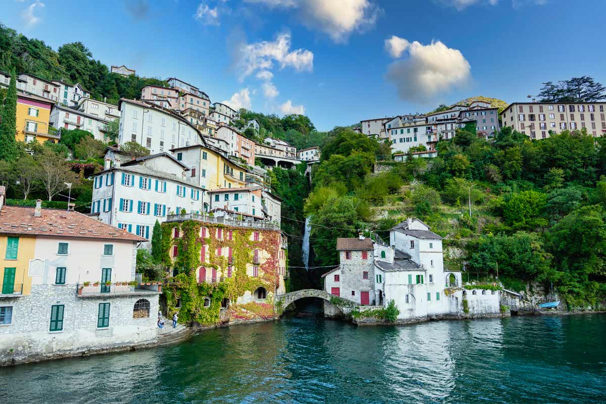 borgo di Nesso sul lago di Como