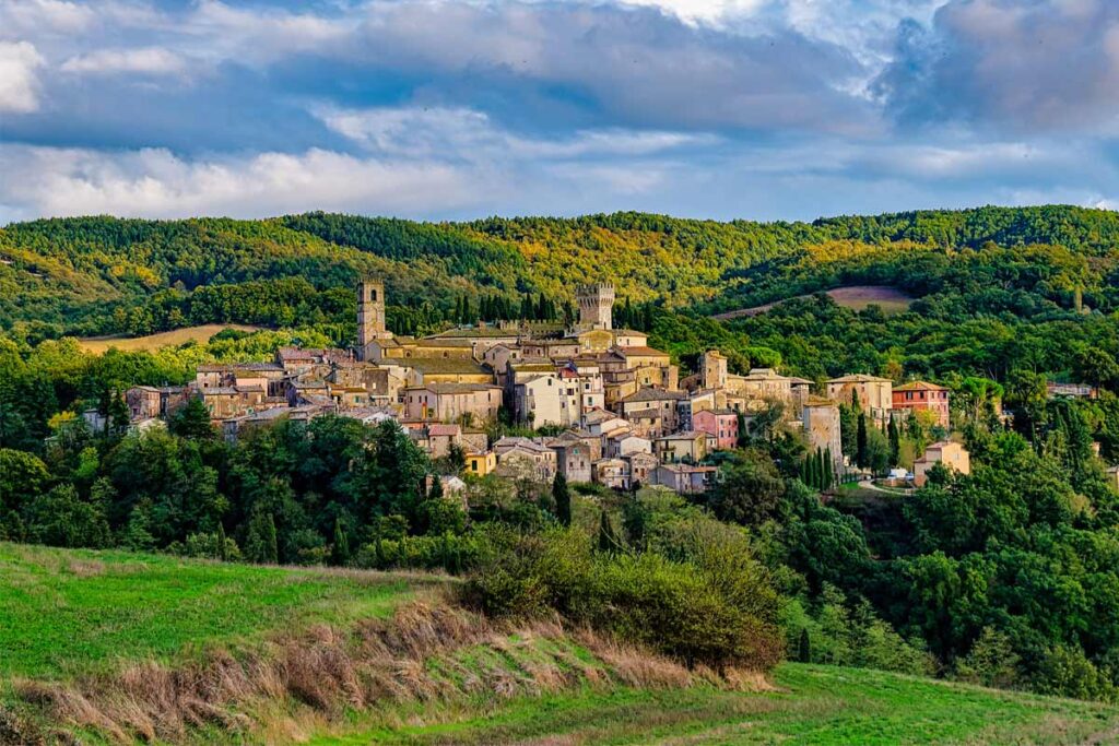 San Casciano dei bagni in Toscana