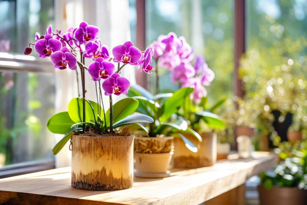 fondi di caffè per le tue orchidee