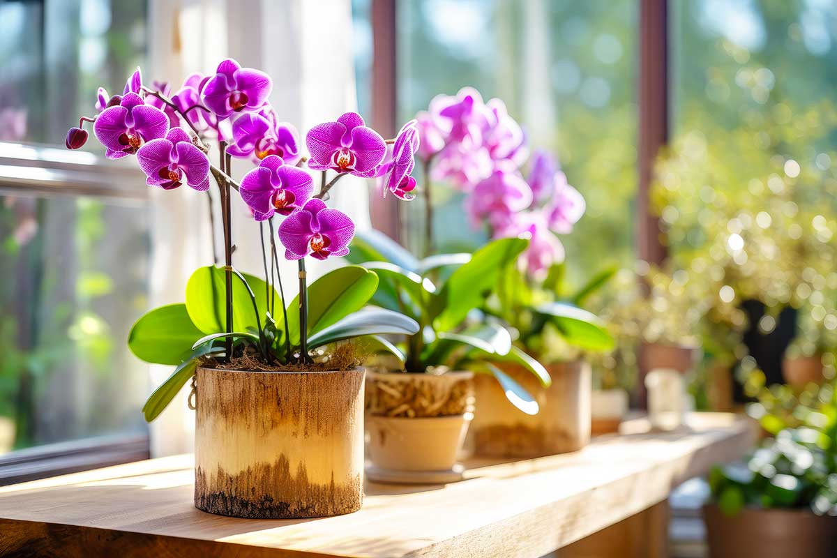 fondi di caffè per le tue orchidee