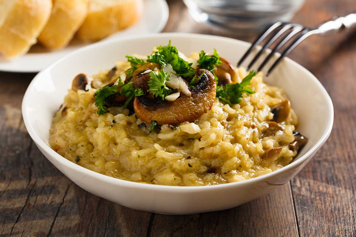 Risotto cremoso ai Funghi